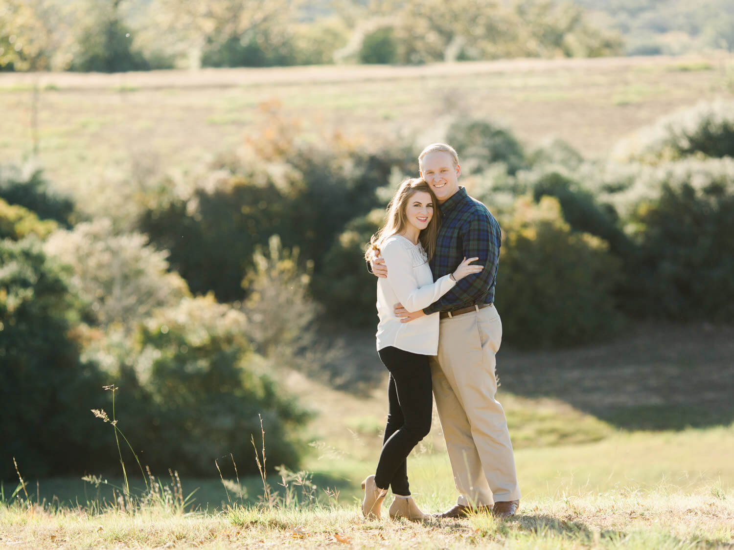 Engagement Session at College Station Ranch