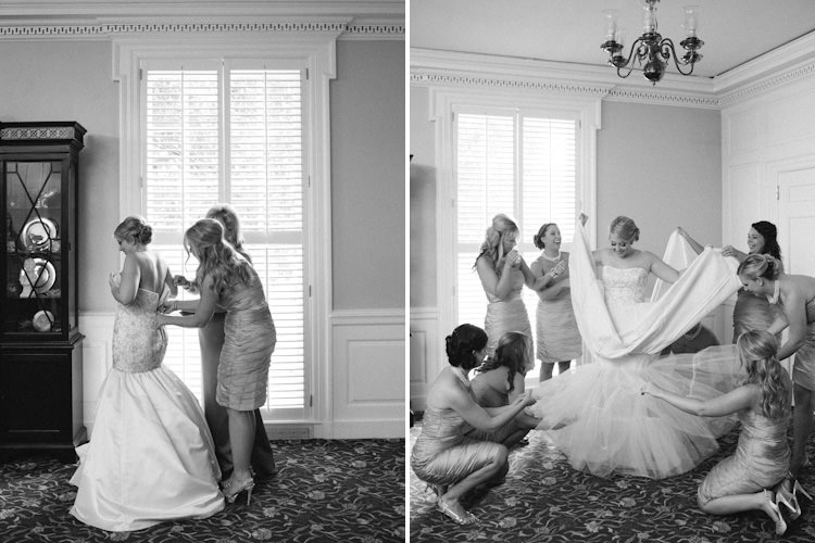 wedding ceremony photos at st. luke's united methodist church