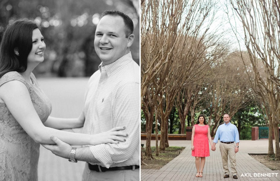 Sesquicentennial Park Engagement Photos