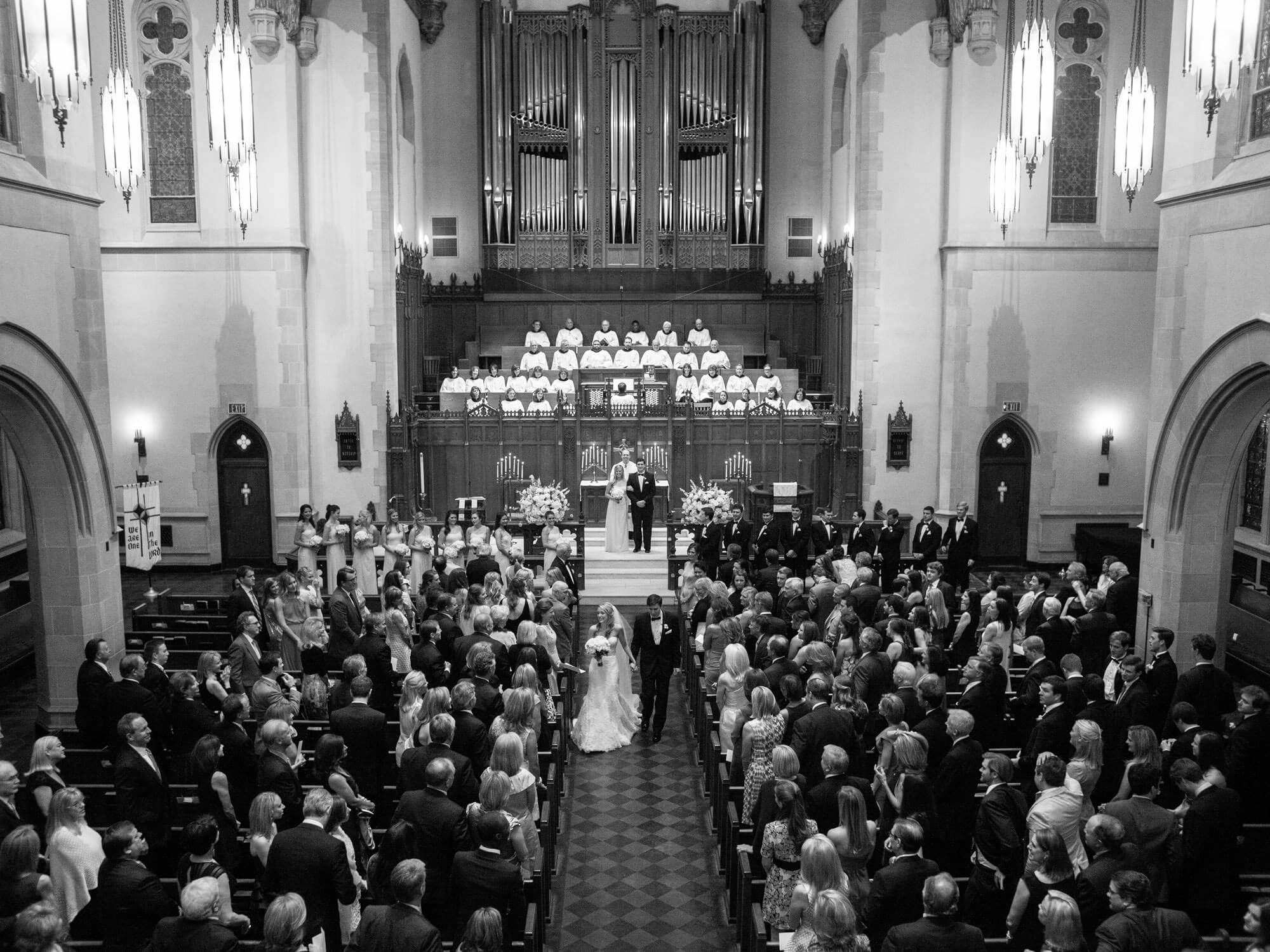 Wedding Photography at St. Pauls Methodist Church