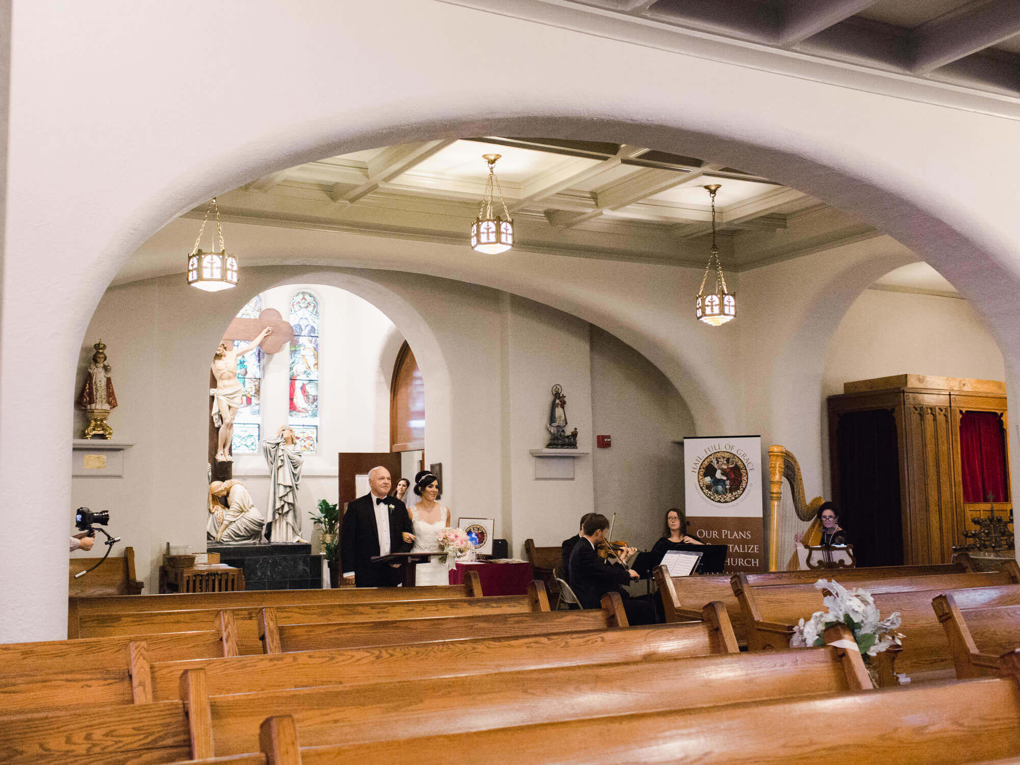 Annunciation Catholic Church Wedding Photography