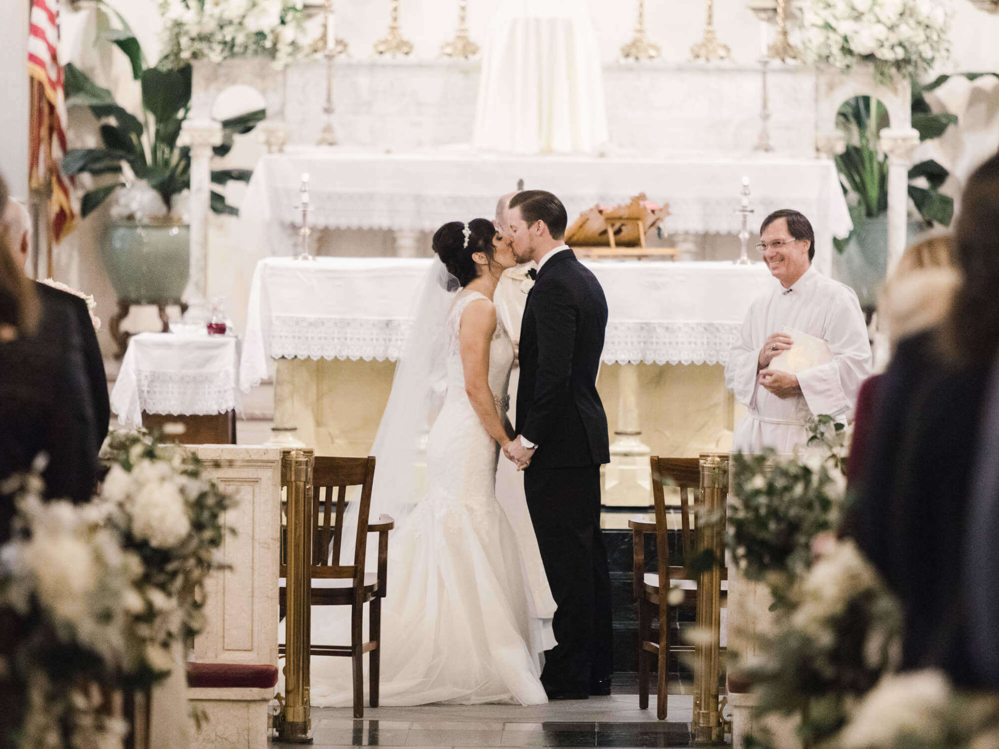 Annunciation Catholic Church Wedding Photography