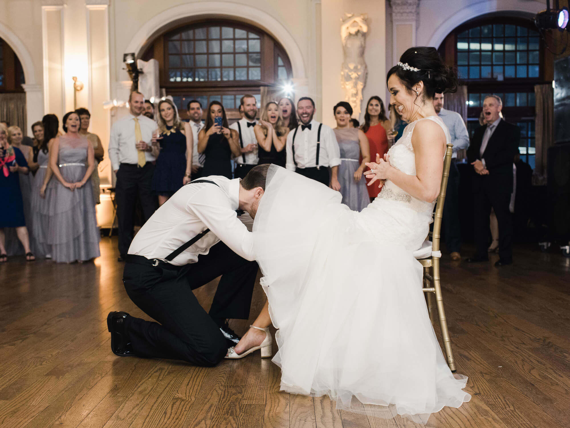 Crystal Ballroom At The Rice Hotel Wedding Photography