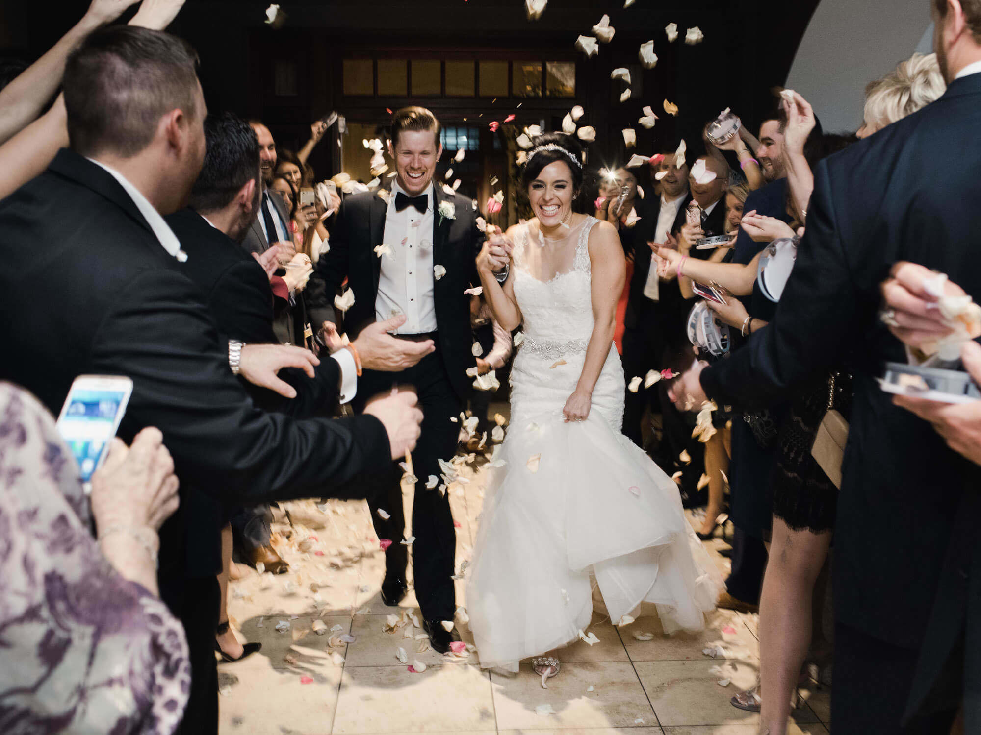 Crystal Ballroom At The Rice Hotel Wedding Photography
