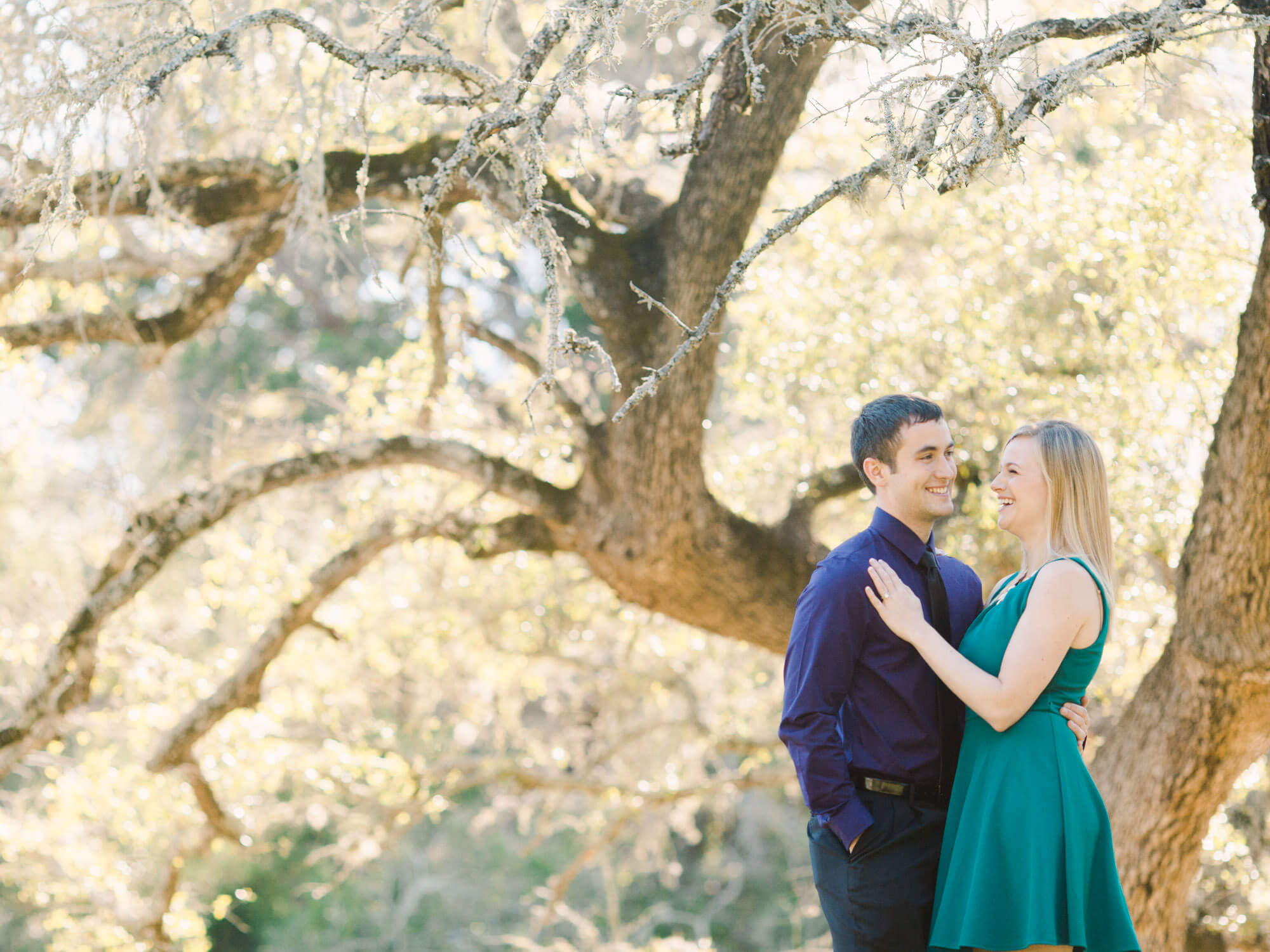Dry Comal Creek Winery Engagement Photos