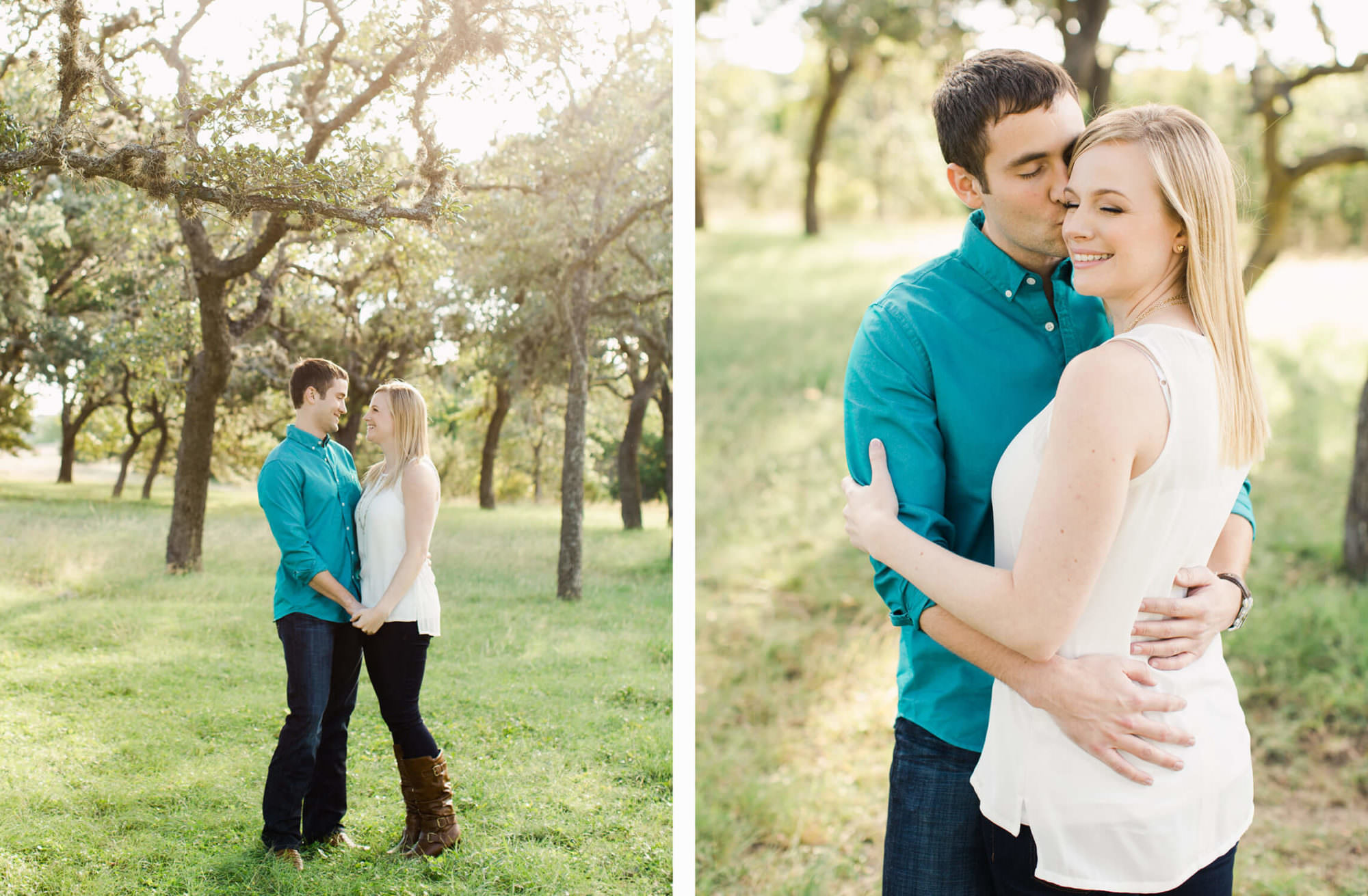 Dry Comal Creek Winery Engagement Photos