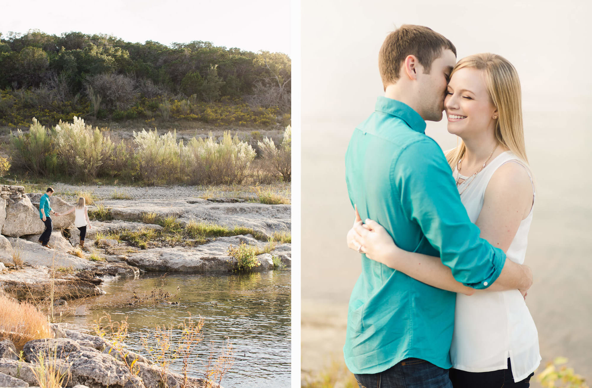 Dry Comal Creek Winery Engagement Photos