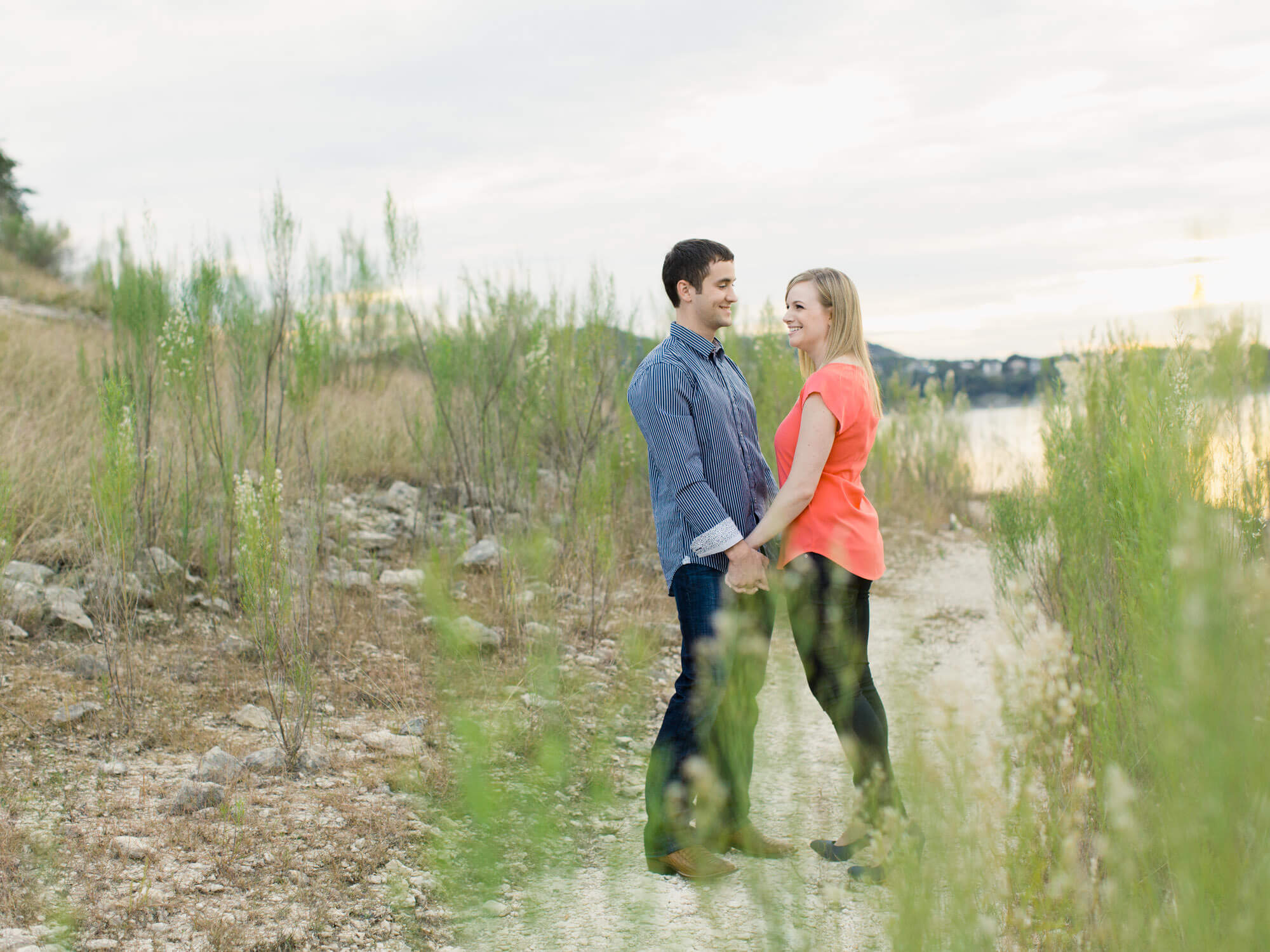 Dry Comal Creek Winery Engagement Photos