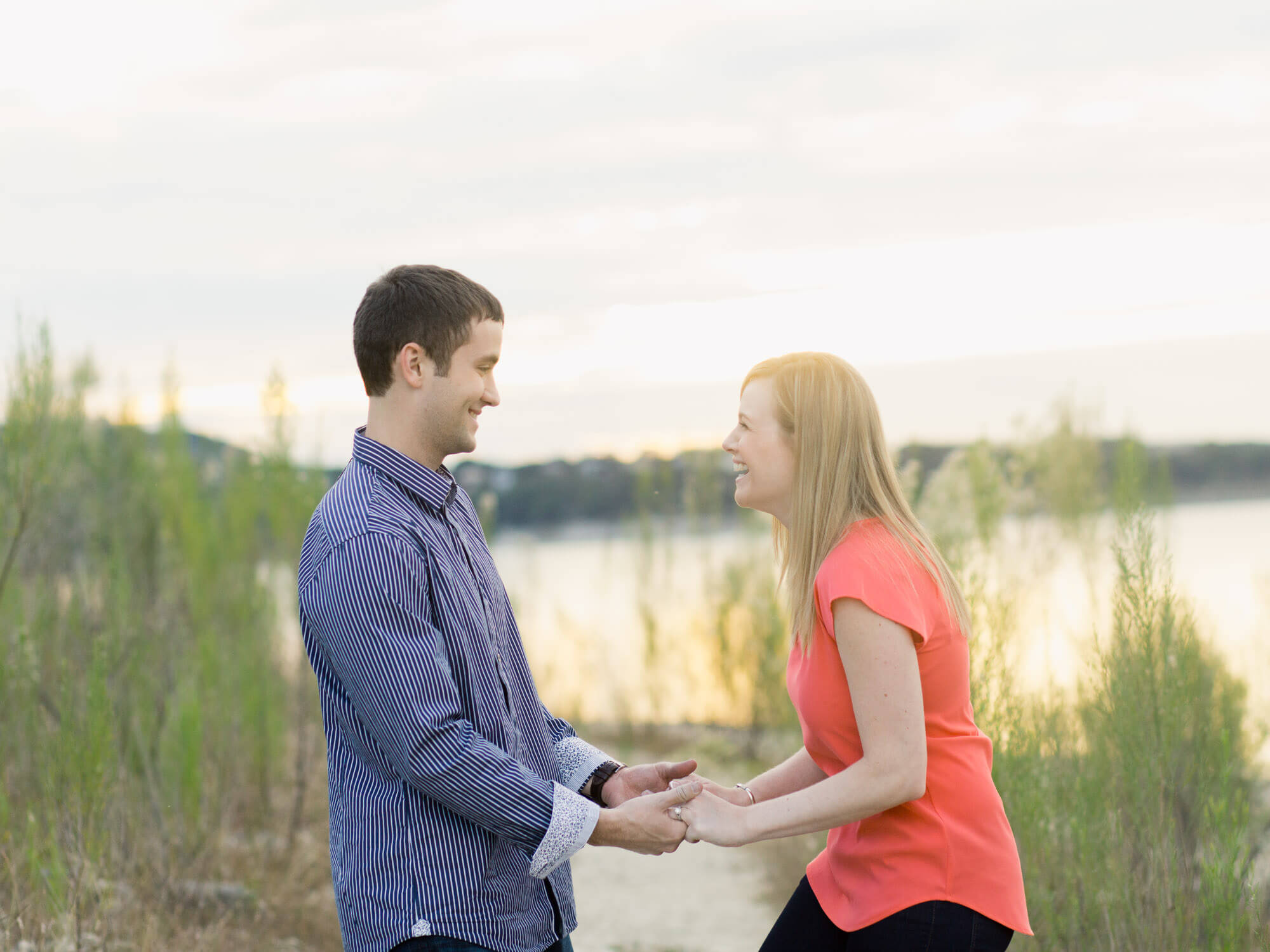 Dry Comal Creek Winery Engagement Photos