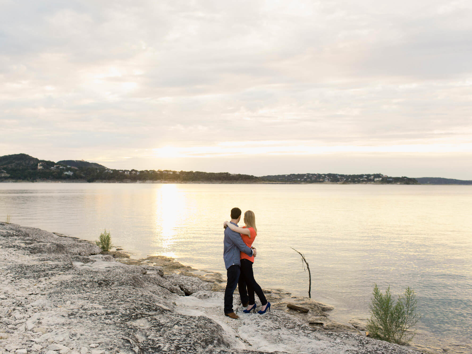 Dry Comal Creek Winery Engagement Photos