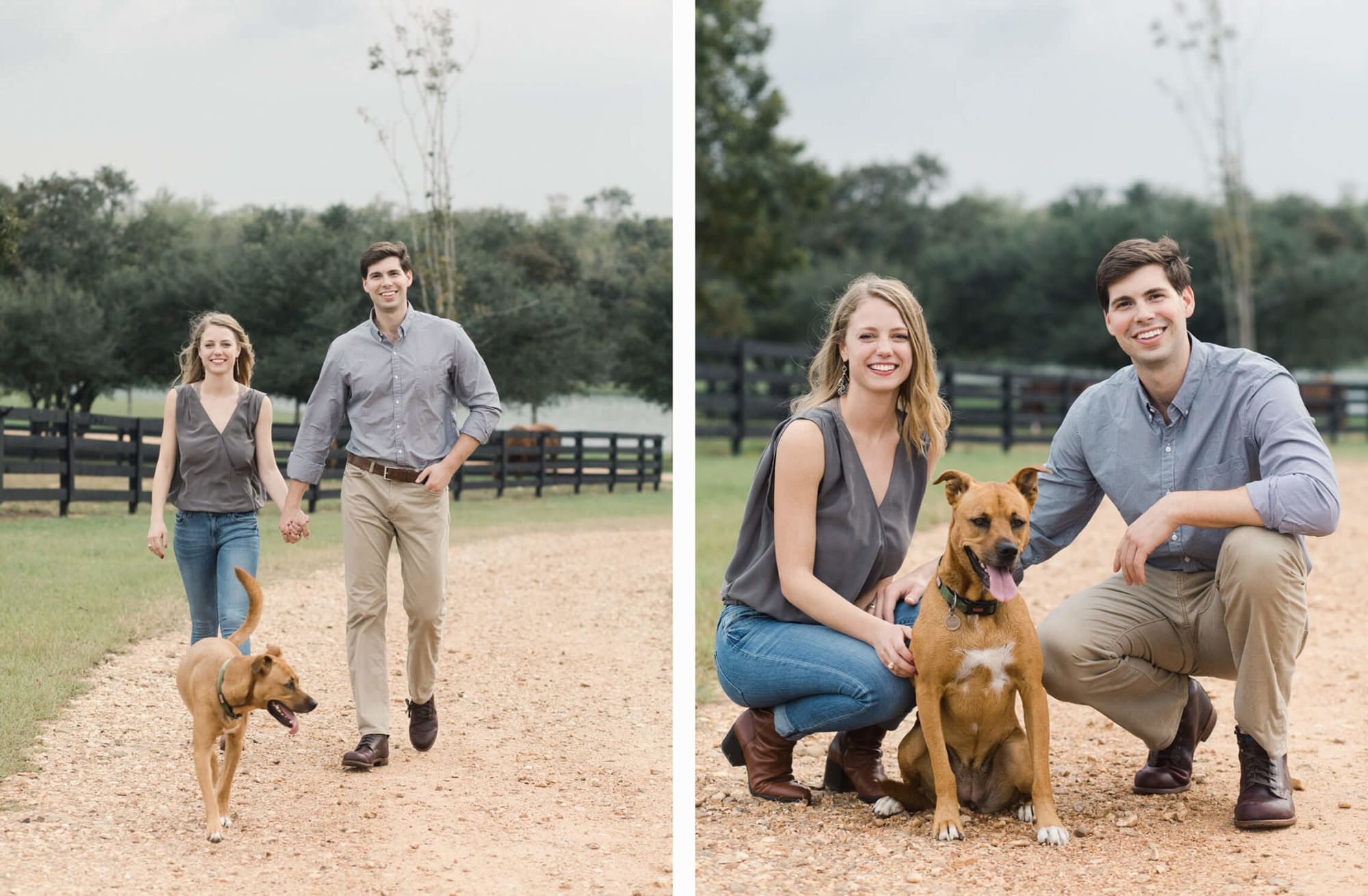 Texas Ranch Engagement Photography