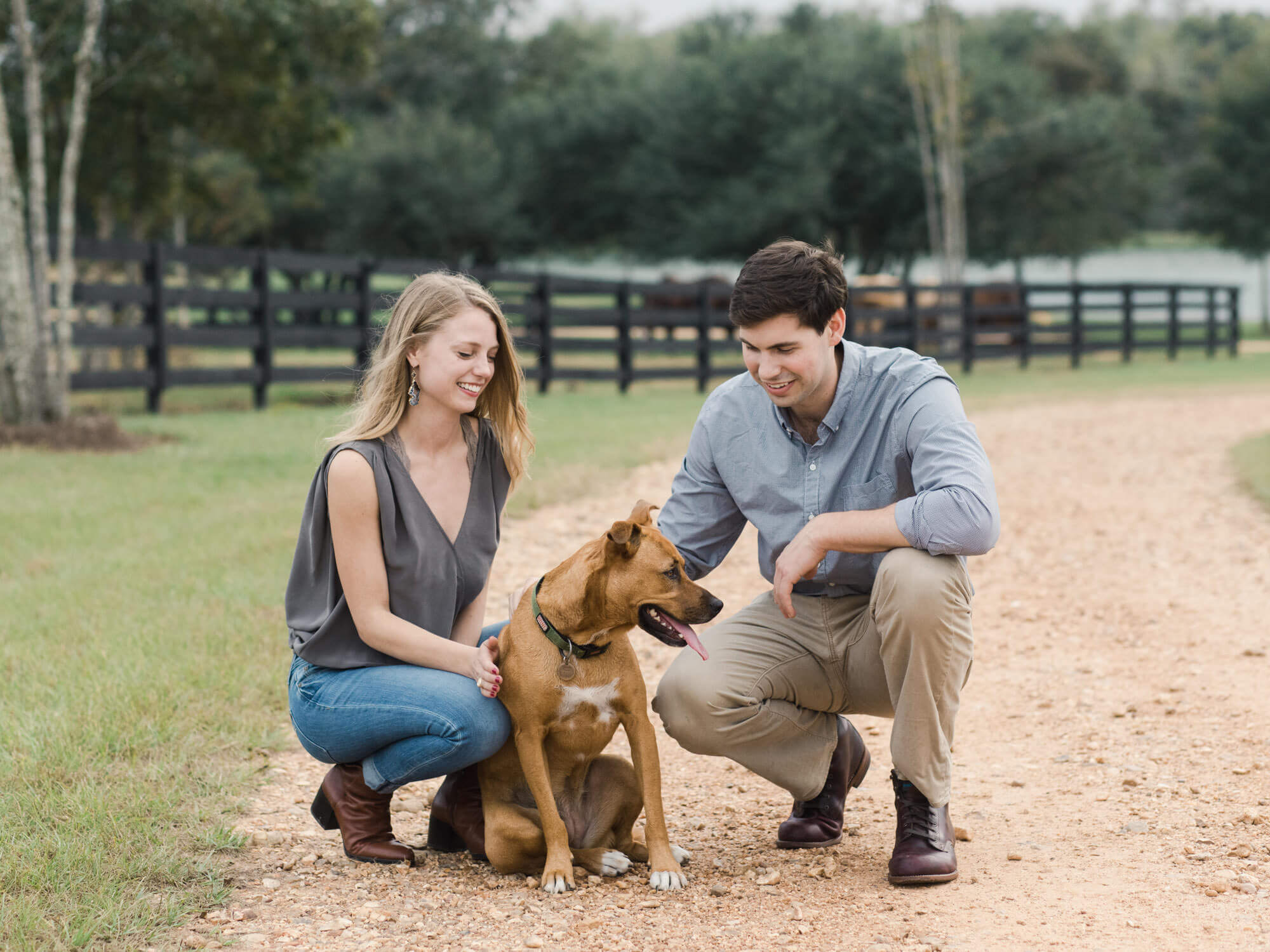 Texas Ranch Engagement Photography