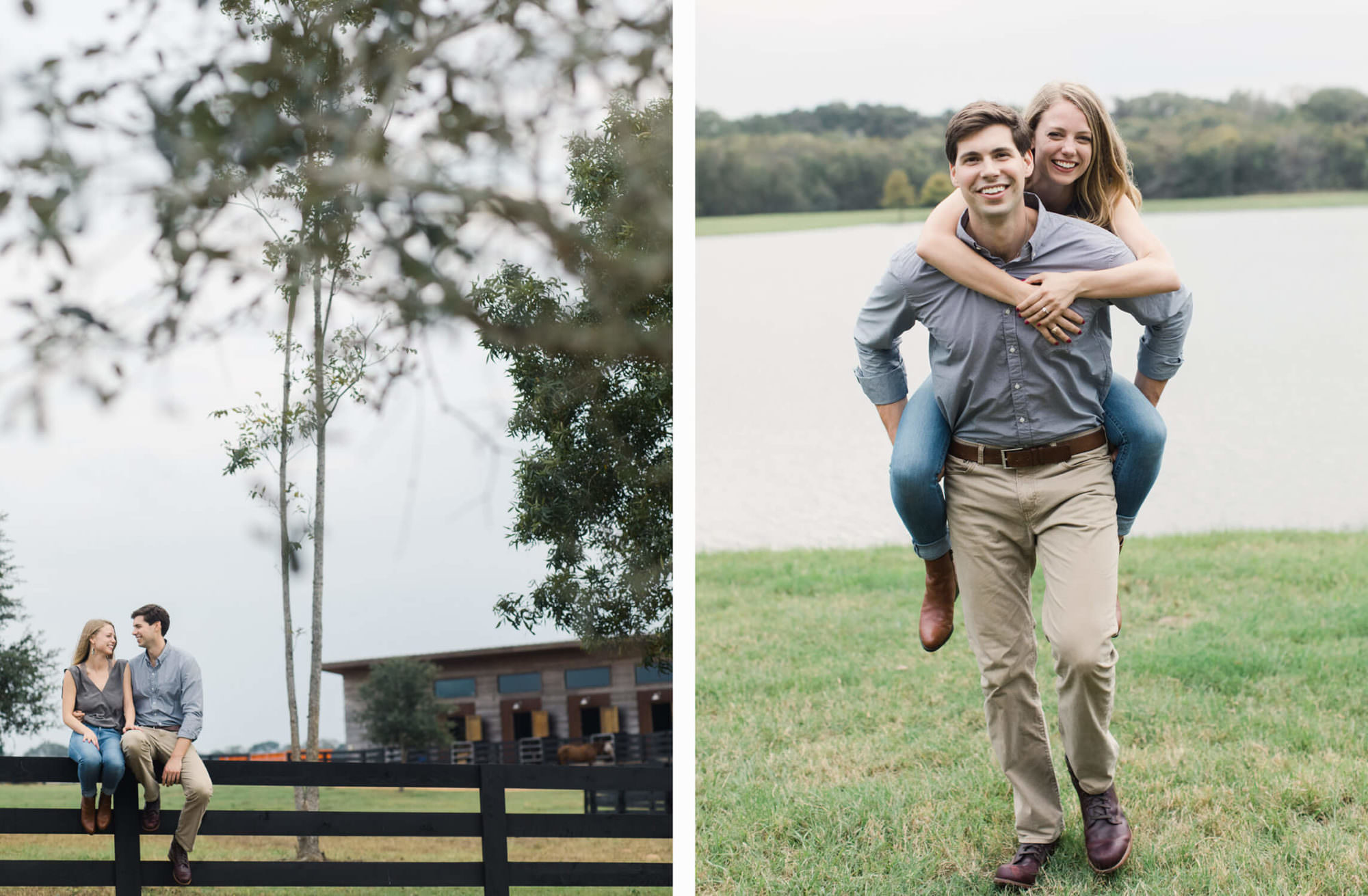 Texas Ranch Engagement Photography