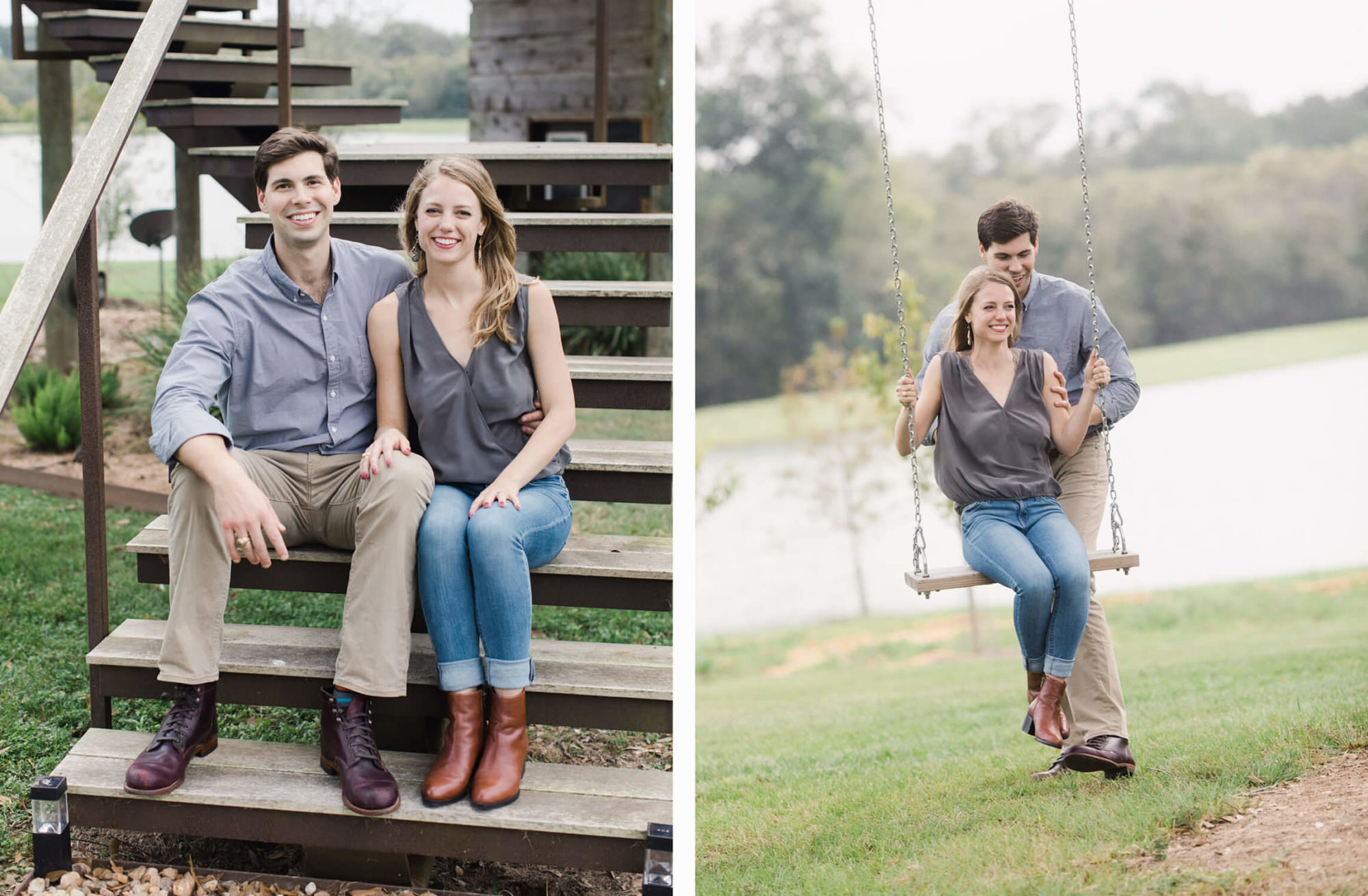 Texas Ranch Engagement Photography