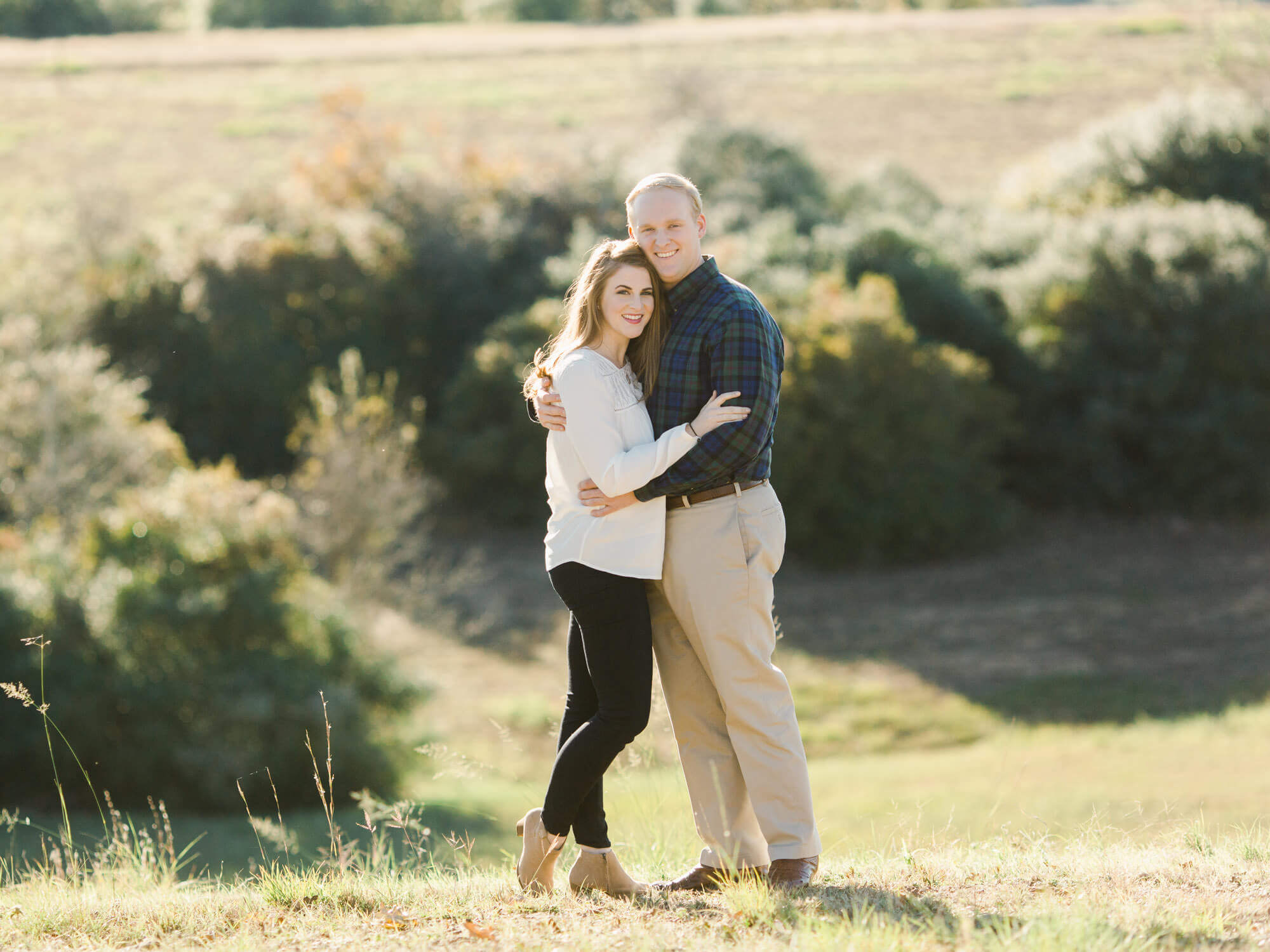 Texas Ranch Engagement Portraits