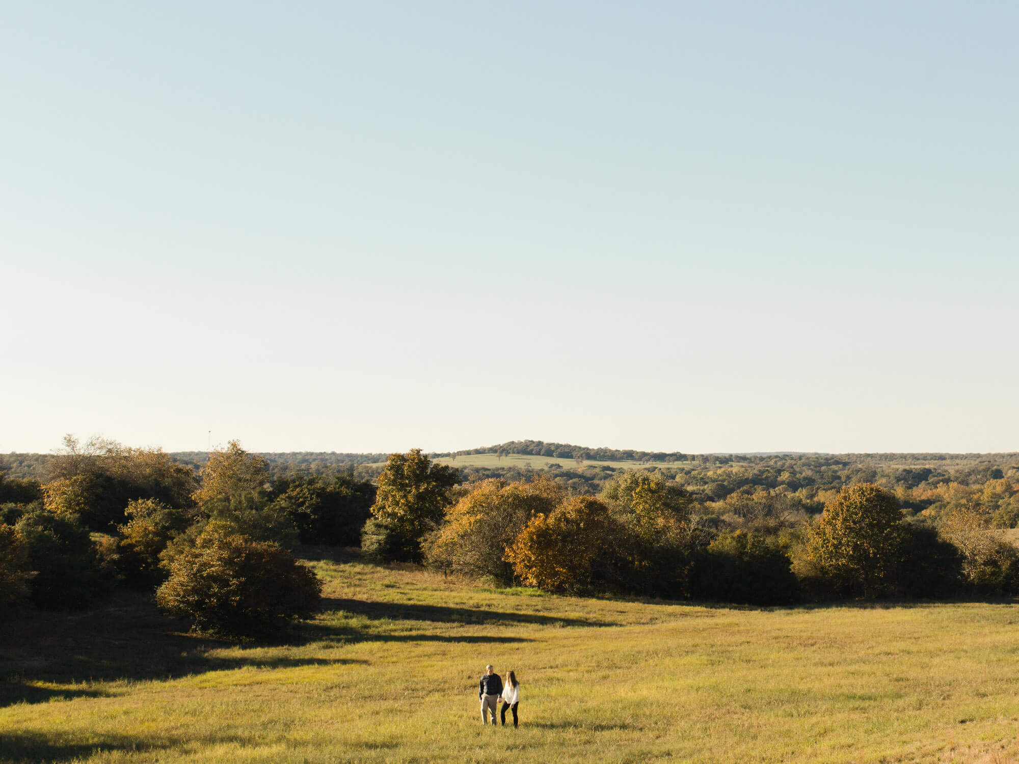 Texas Ranch Engagement Portraits