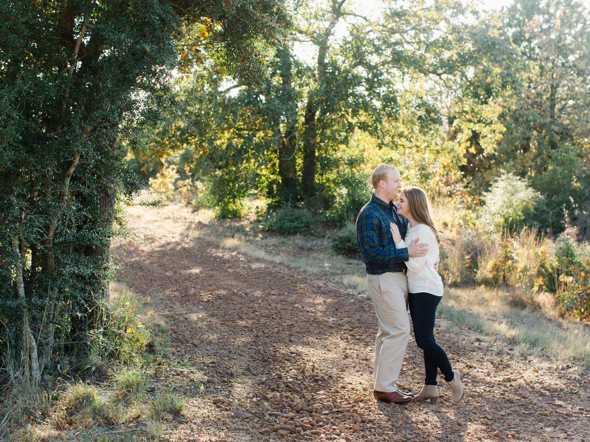 Texas Ranch Engagement Portraits