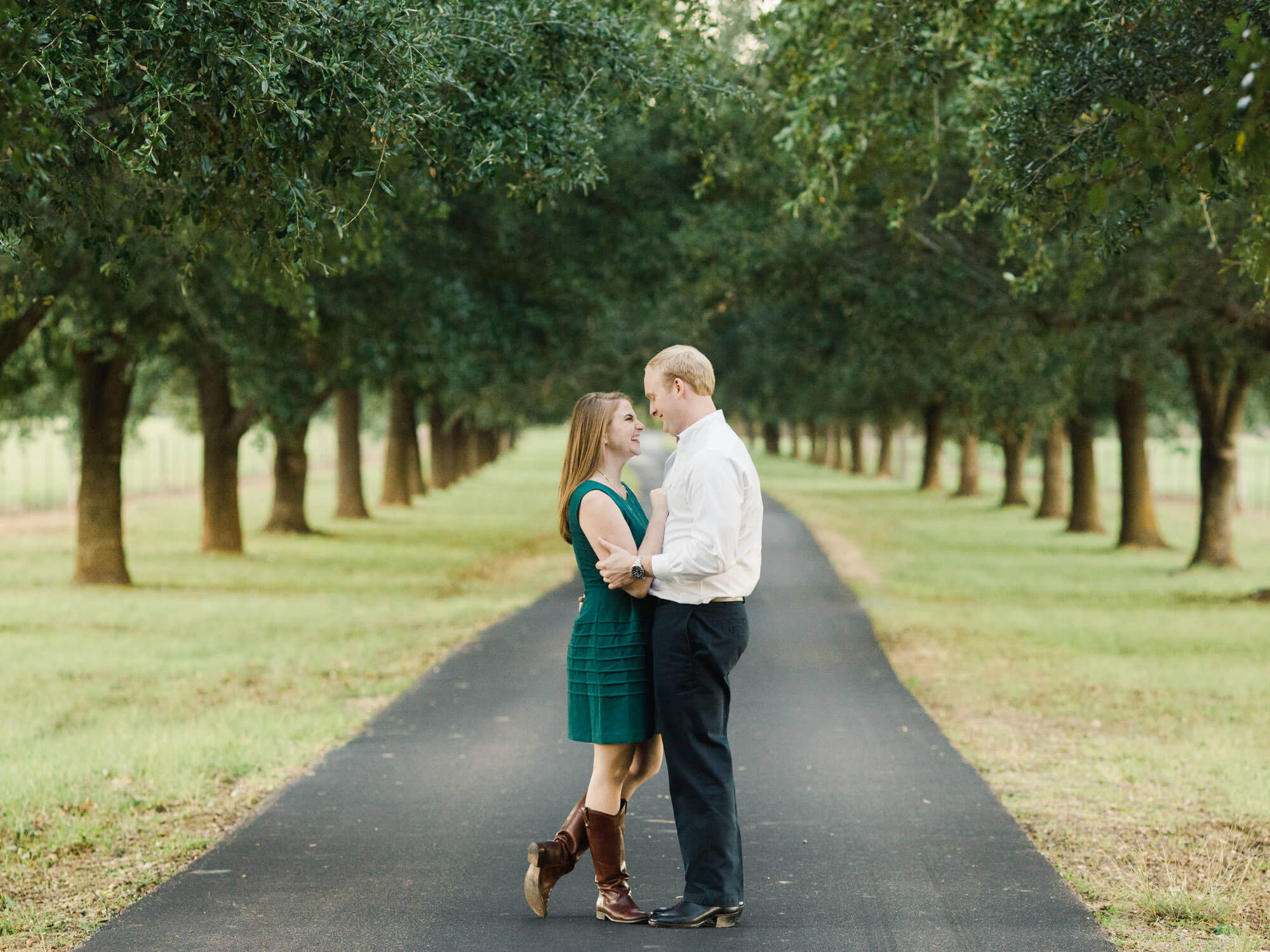 Texas Ranch Engagement Portraits