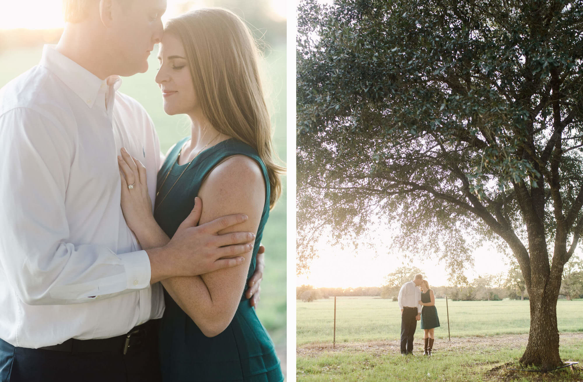 Texas Ranch Engagement Portraits