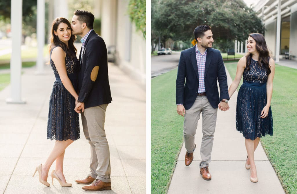 Engagement Photography at The Menil Collection