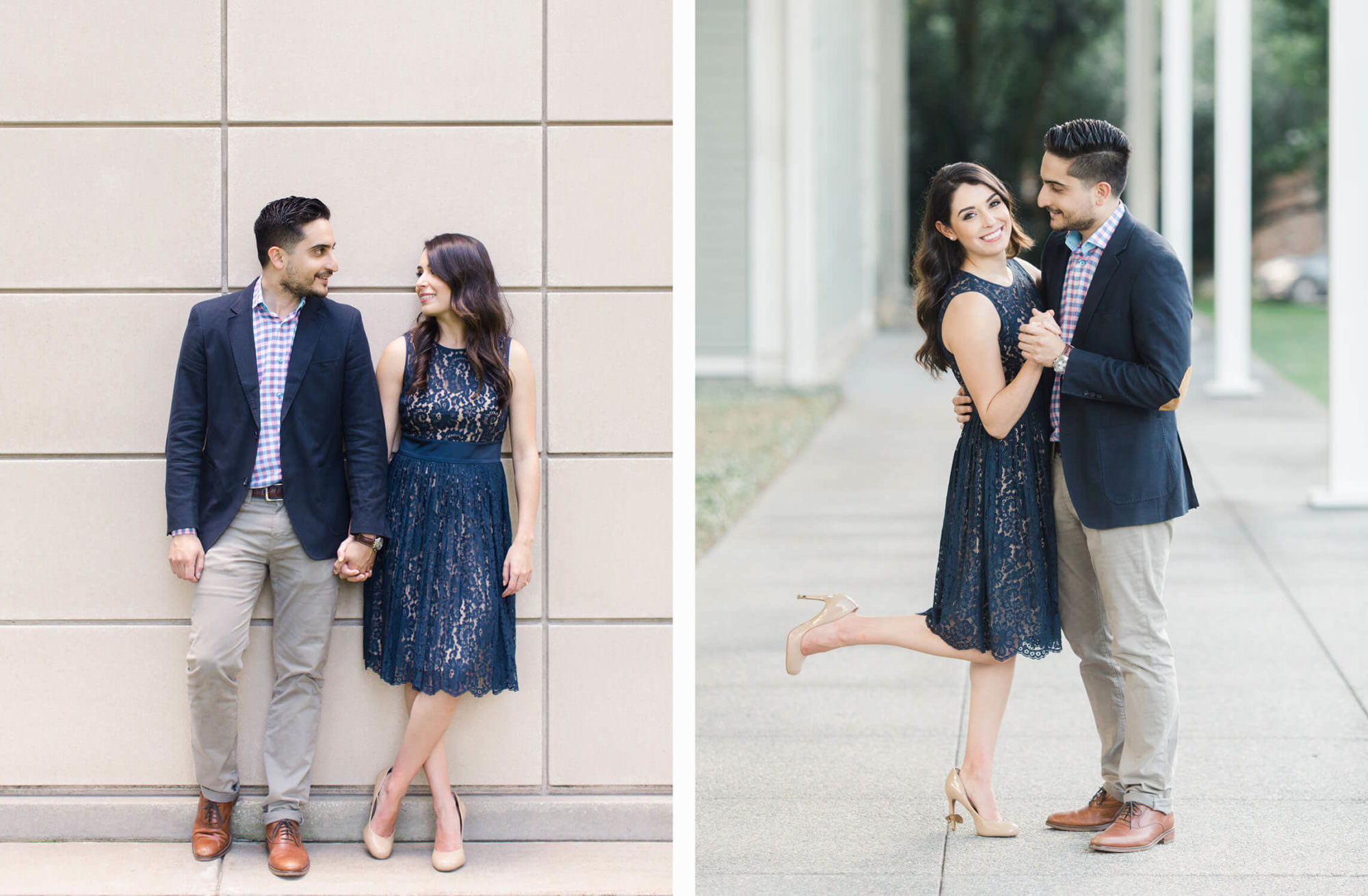 Engagement Photography at The Menil Collection