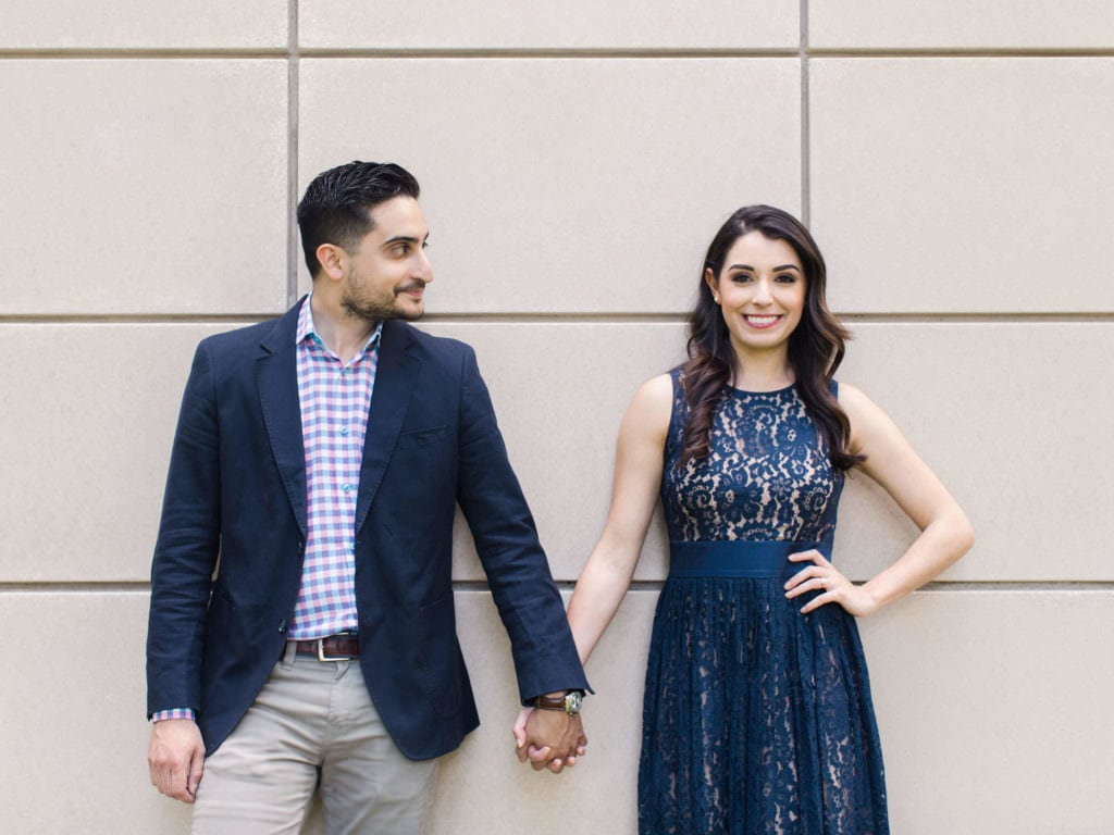 Engagement Photography at The Menil Collection