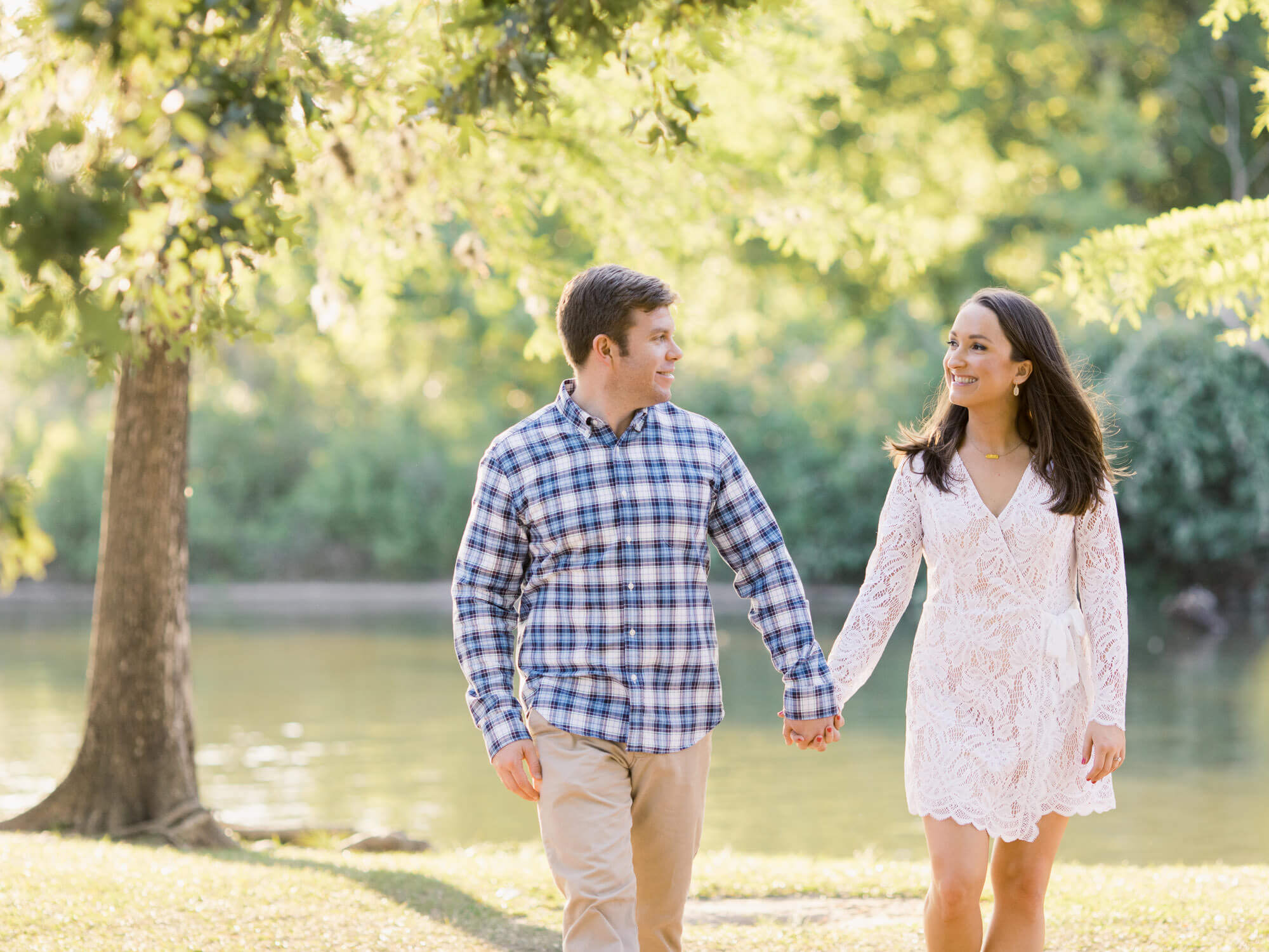 Herman Park Houston Engagement Photos