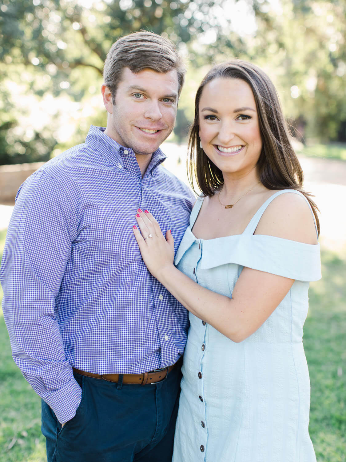 Hermann Park Houston Engagement Photos