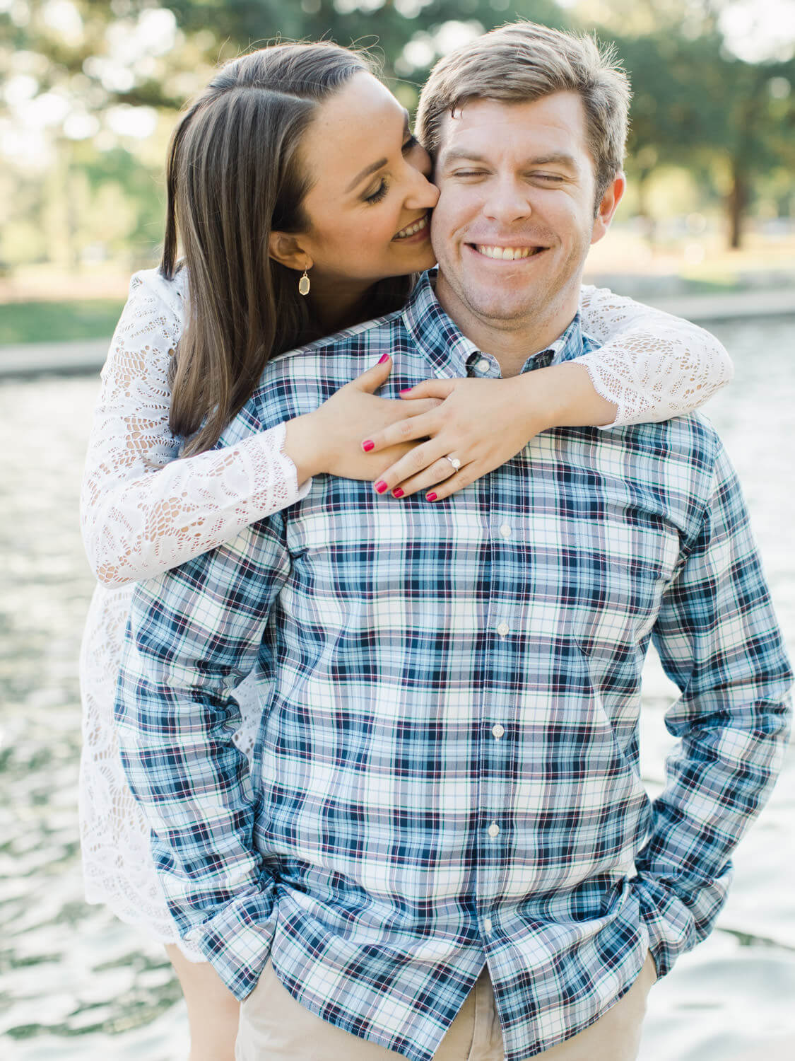 Hermann Park Houston Engagement Photos