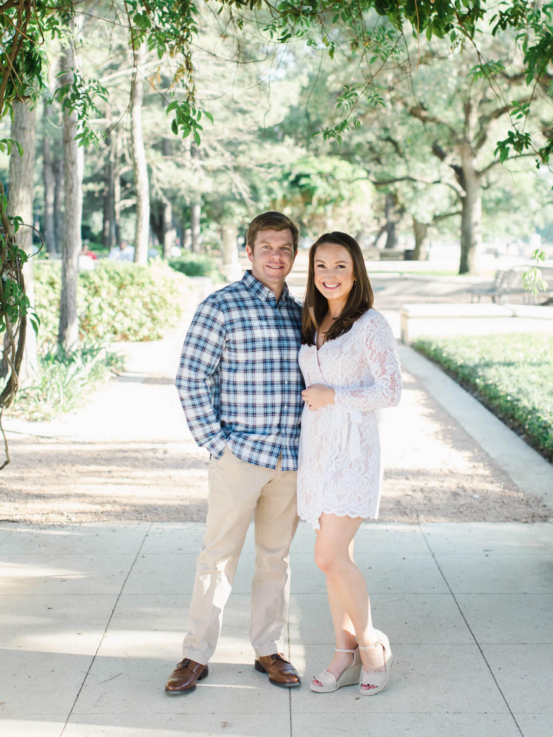 Hermann Park Houston Engagement Photos