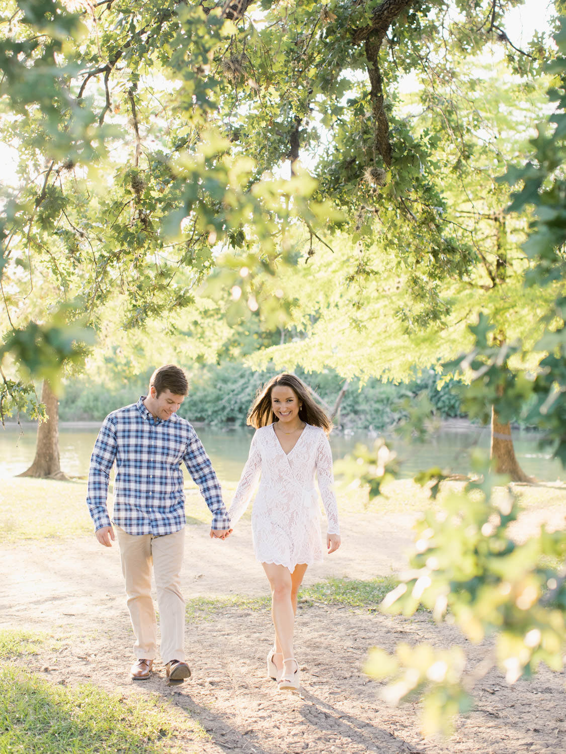 Hermann Park Houston Engagement Photos