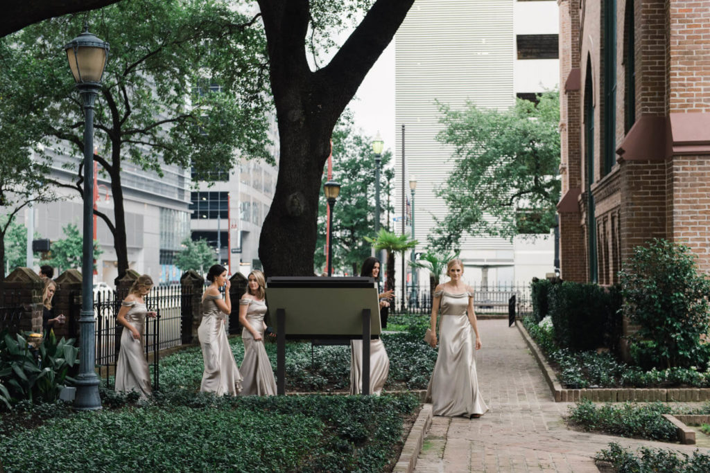 wedding ceremony at the historic Christ Church Cathedral