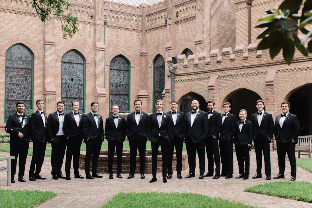 wedding ceremony at the historic Christ Church Cathedral