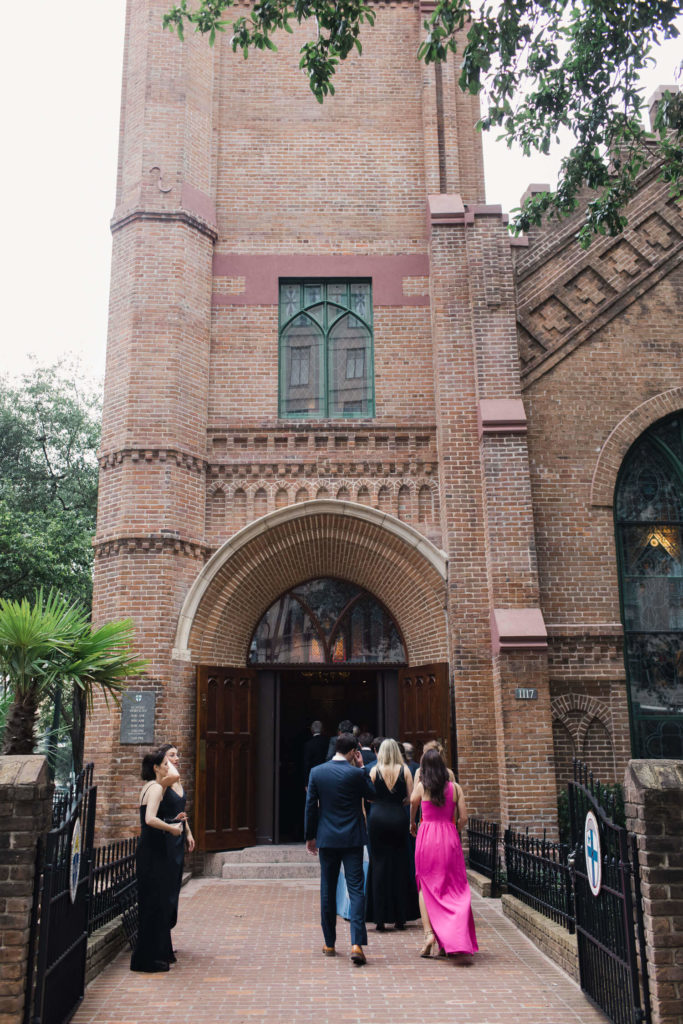 wedding ceremony at the historic Christ Church Cathedral