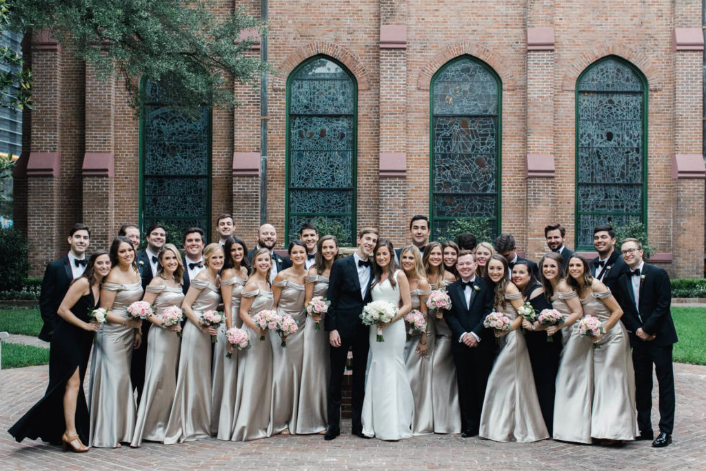 wedding ceremony at the historic Christ Church Cathedral