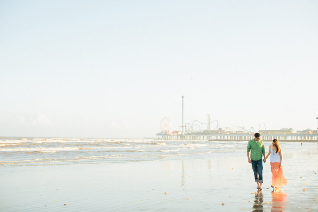 Galveston Island Engagement Photos