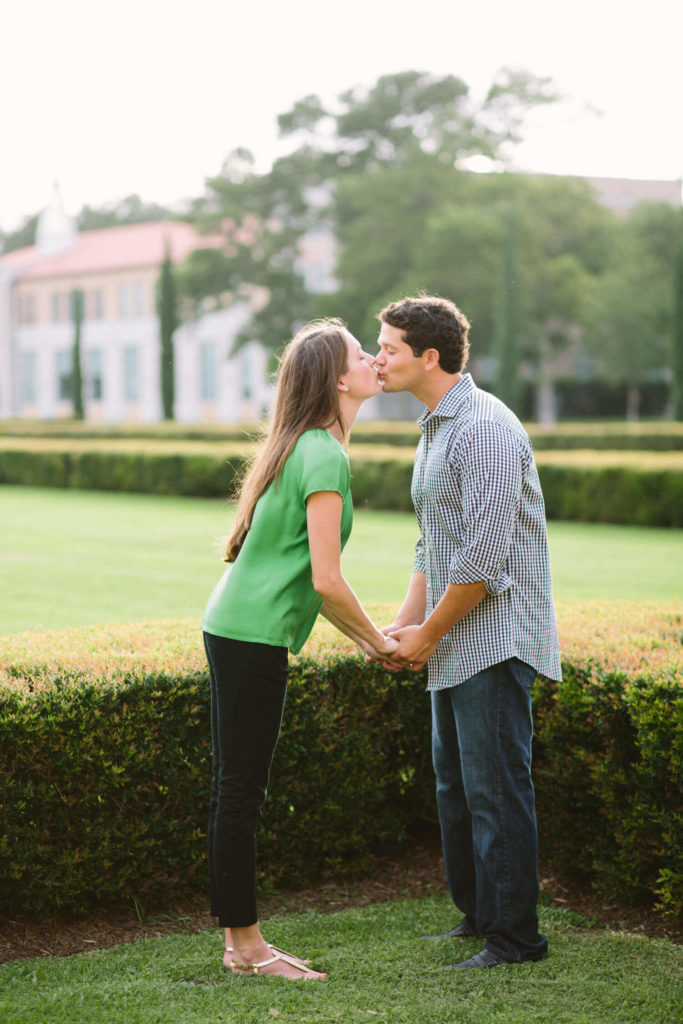 Engagement session at Rice University