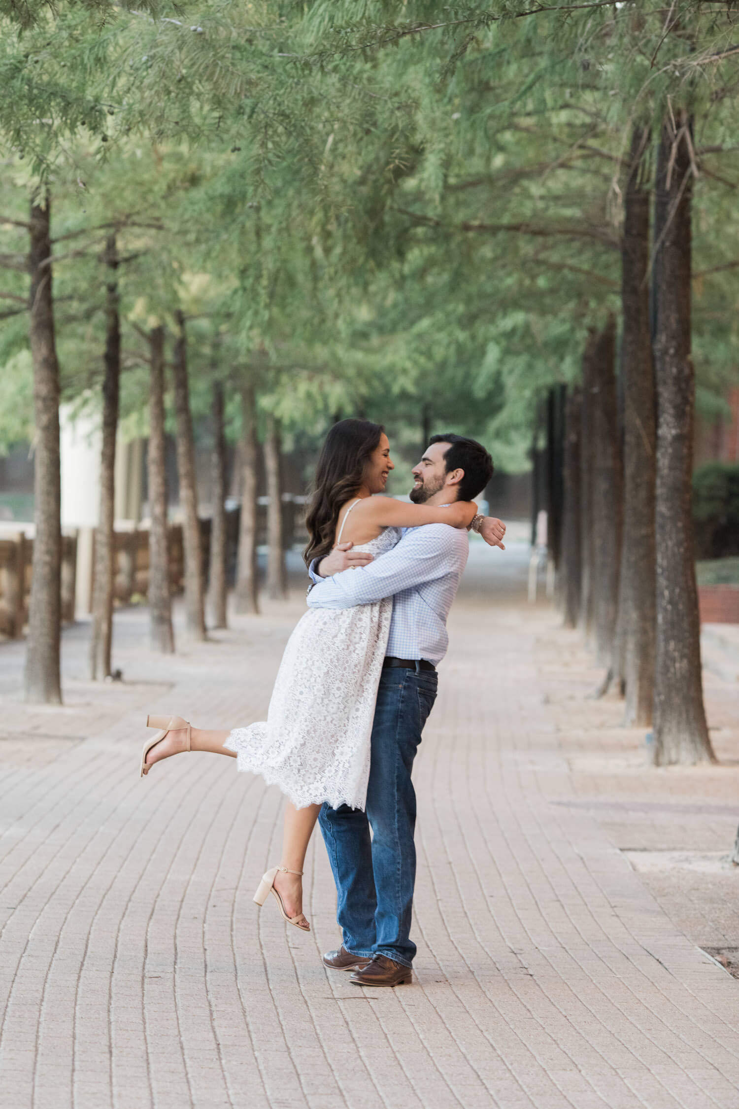 Sesquicentennial Park Engagement Photos