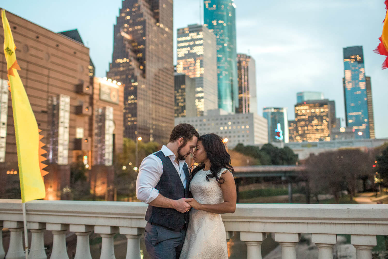 Sesquicentennial Park Engagement Photos