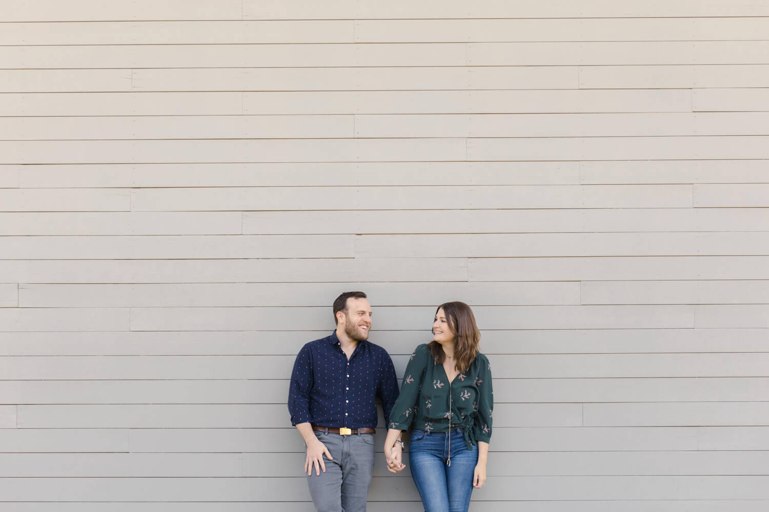 Engagement photography at The Menil Collection